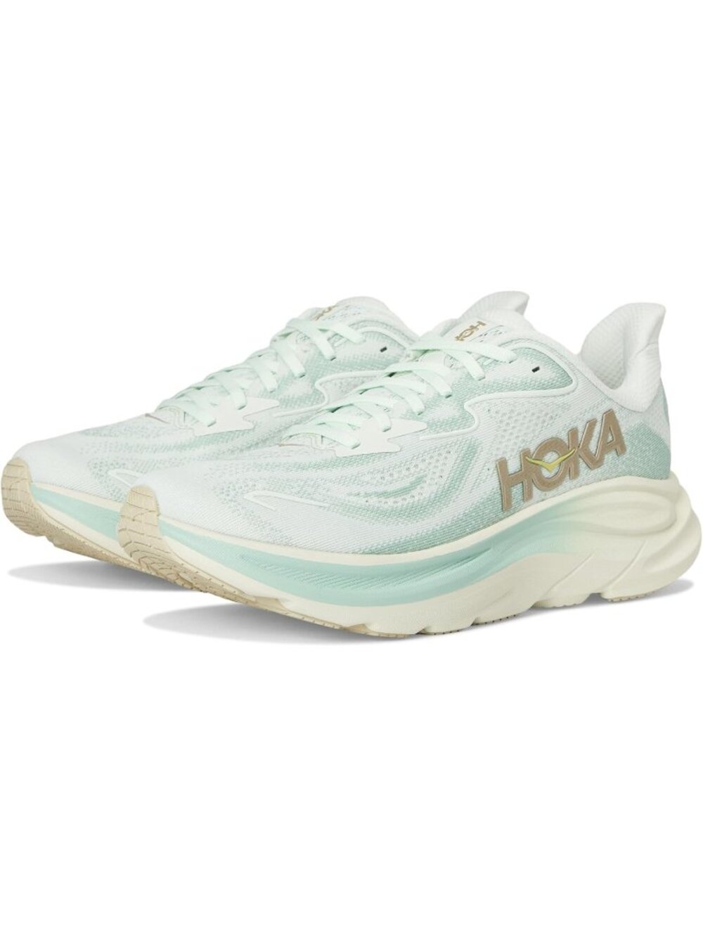 HOKA Clifton 10 Women’s Size 8.5 Sea Glass Jadeite Running Shoes